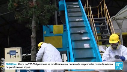 Droga incautada al narcotráfico en Ecuador es convertida en pisos de concreto