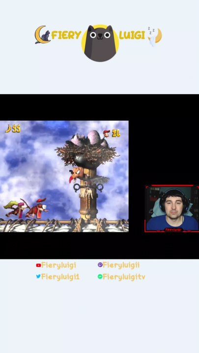 Krow Donkey Kong Country 2: Diddy's Kong Quest #shorts