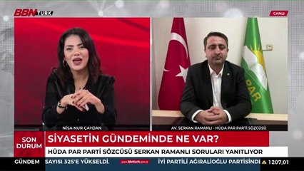 HÜDA PAR Sözcüsü Ramanlı: Biz her türlü milliyetçiliği ayaklarımızın altına almış bir partiyiz