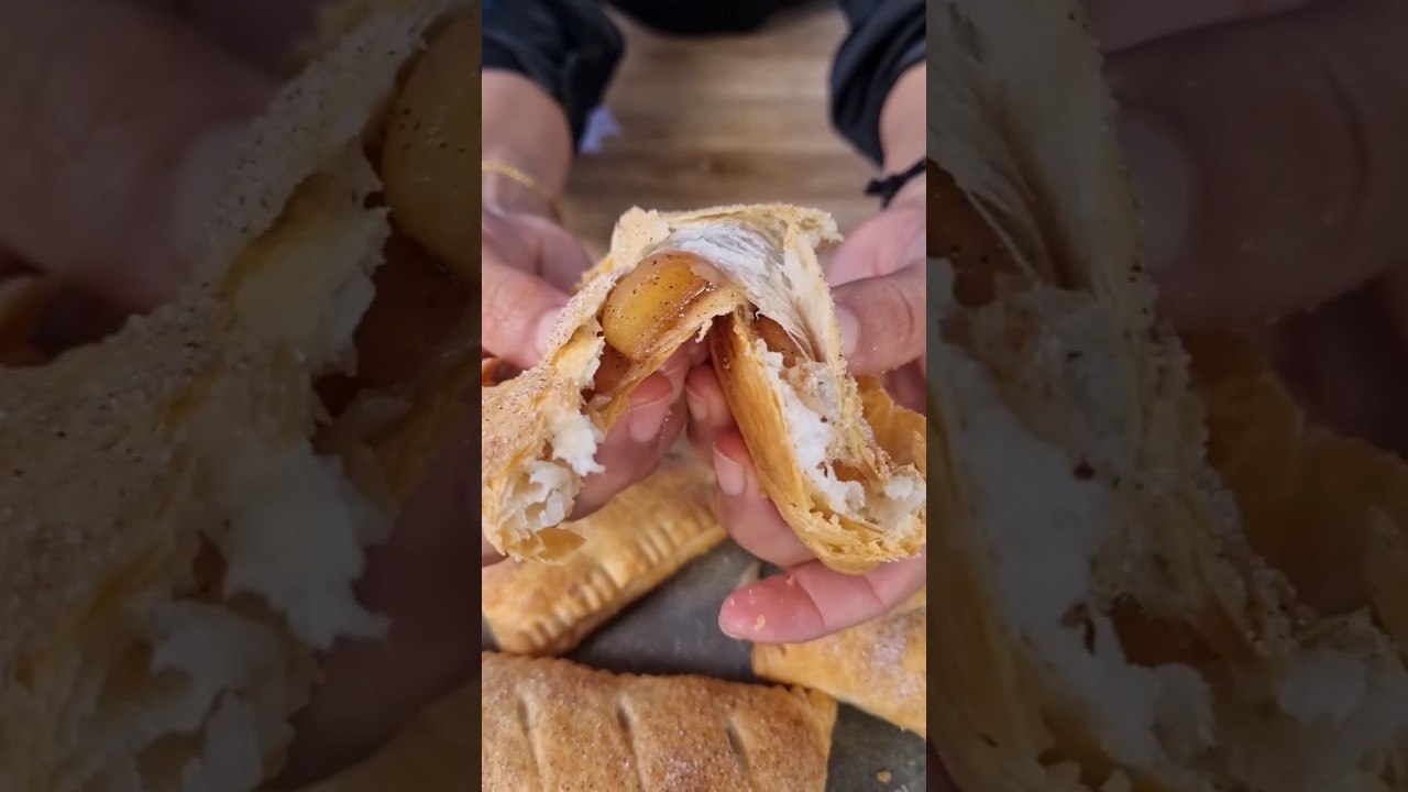 Chausson aux pommes express pour le goûter