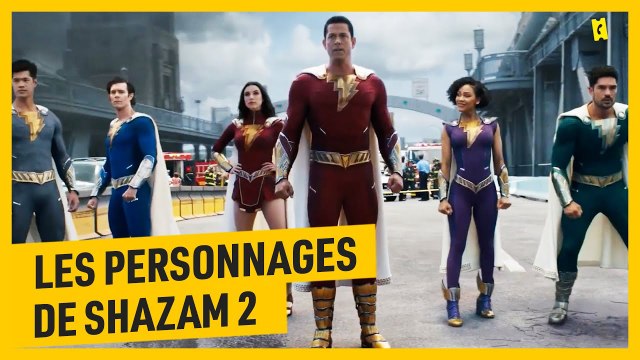 Qui sont les personnages de Shazam 2 prêts à affronter les filles d'Atlas ?