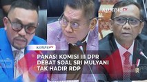 Memanas! Rapat Komisi III DPR-Mahfud MD Dihujani Interupsi Lantaran Sri Mulyani Tak Hadir