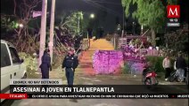 Asesinan a balazos a joven en Tlalnepantla