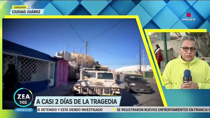 Así amanece la estancia del INM en Ciudad Juárez tras el incendio