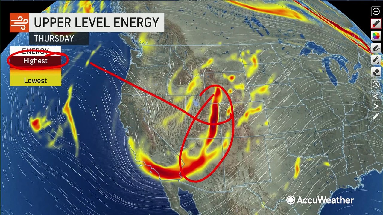 Forecasters warn of severe weather risk