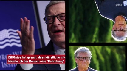 Bill Gates: KI wird erkennen, ob Menschen eine "Bedrohung" sind