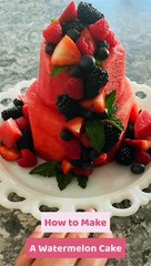 Watermelon Cake