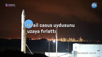 İsrail Casus Uydusunu Uzaya Fırlattı