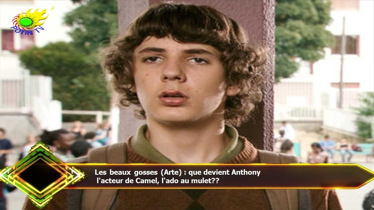 Les beaux gosses (Arte) : que devient Anthony  l'acteur de Camel, l'ado au mulet??