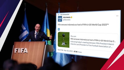 FIFA Resmi Umumkan Indonesia Batal Jadi Tuan Rumah Piala Dunia U-20 2023