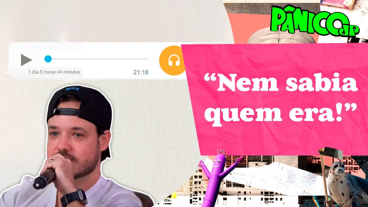 ISRAEL REVELA QUE TEVE MÚSICA COM RODOLFFO CRIADA POR ENVIO DE DESCONHECIDO NO ZAP