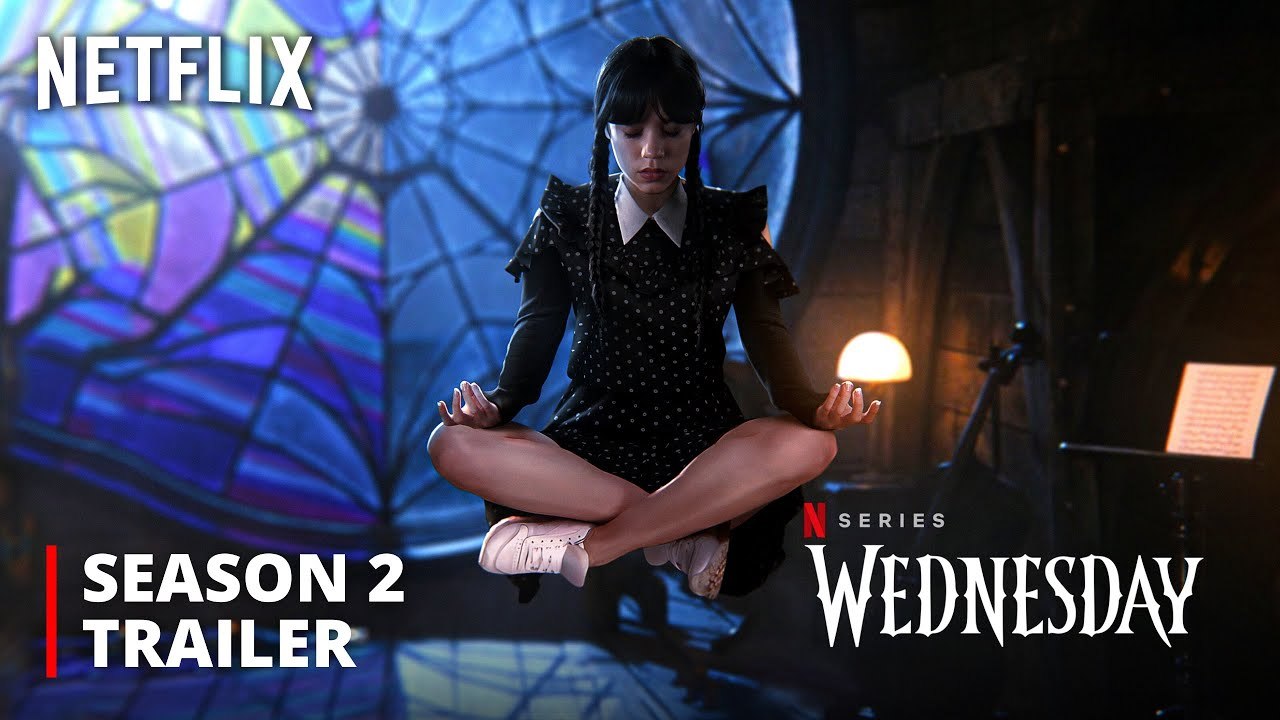 Wednesday Addams SEASON 2 FULL TEASER TRAILER - Netflix (HD) - video ...
