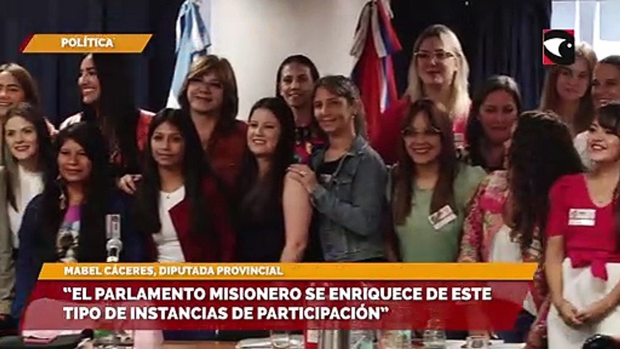 Mabel Cáceres destacó que lo que se aprueba en el Parlamento de la Mujer, muchas veces se convierte en ley