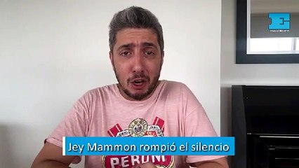Jey Mammon rompió el silencio