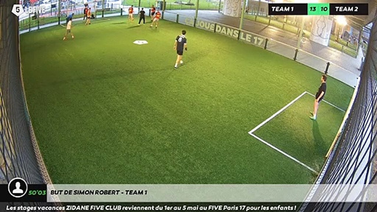 But de Simon ROBERT - Team 1