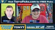 Game Day Picks Show Live Expert NHL NBA Picks - Predictions, Tonys Picks 3/29/2023