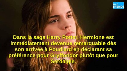 Harry Potter : La raison pour laquelle Hermione a été placée à Gryffondor au lieu de Serdaigle.