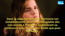 Harry Potter : La raison pour laquelle Hermione a été placée à Gryffondor au lieu de Serdaigle.