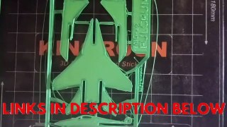 3D Printed Famous Planes MiG-29 Fulcrum Model  Kit - Time Lapse + Assembly