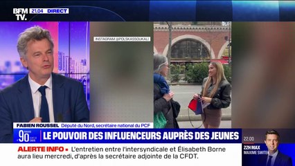 Fabien Roussel (PCF) sur la mobilisation des jeunes contre la réforme des retraites: "Je pense qu'il y a une bascule dans le pays"