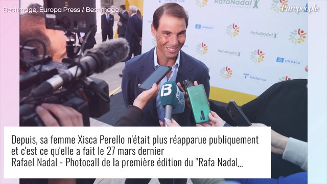 Rafael Nadal sur son 31 avec Xisca : première apparition de sa femme très discrète depuis la naissance de leur fils