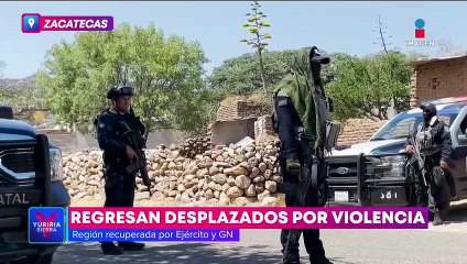 Télécharger la video: Desplazados por la violencia regresan a Jerez, Zacatecas