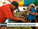 Más de 2.600 familias son favorecidas con la Feria de Campo Soberano en el estado Sucre