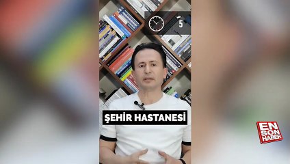 Tuzla Belediye Başkanı Şadi Yazıcı, AK Parti döneminde açılan hastaneleri 1 dakikada saymayı denedi