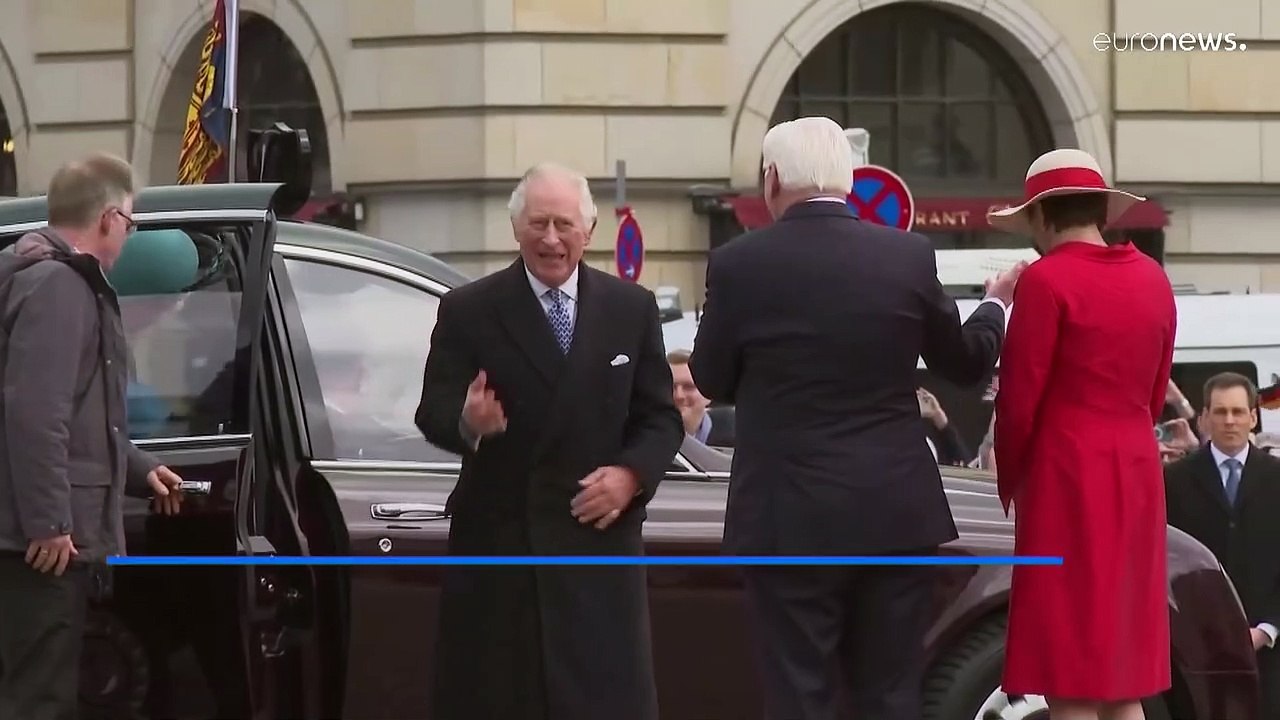 Megérkezett Berlinbe III. Károly brit király és Kamilla királyné