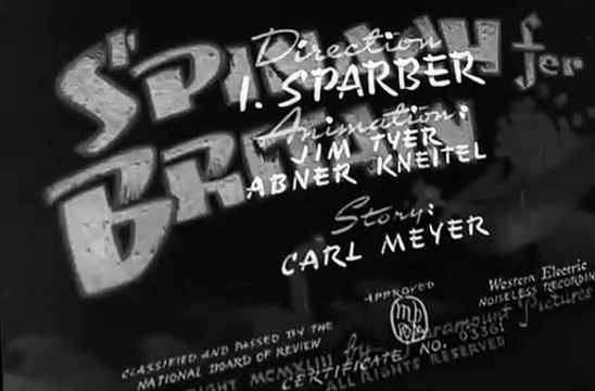 Popeye the Sailor Popeye the Sailor E115 Spinach Fer Britain