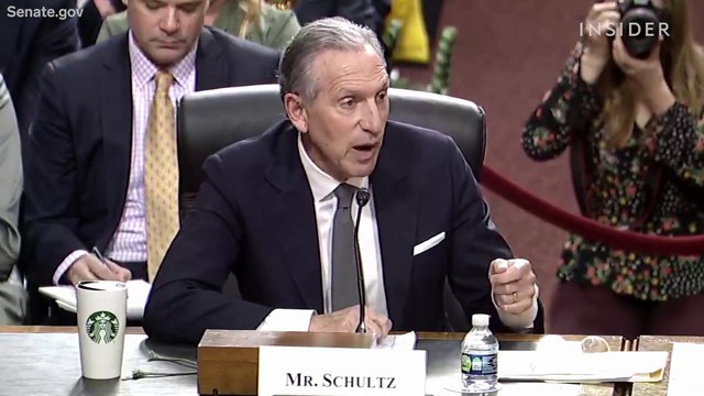 Bernie Sanders grills Starbucks' Howard Schultz about alleged anti-union practices