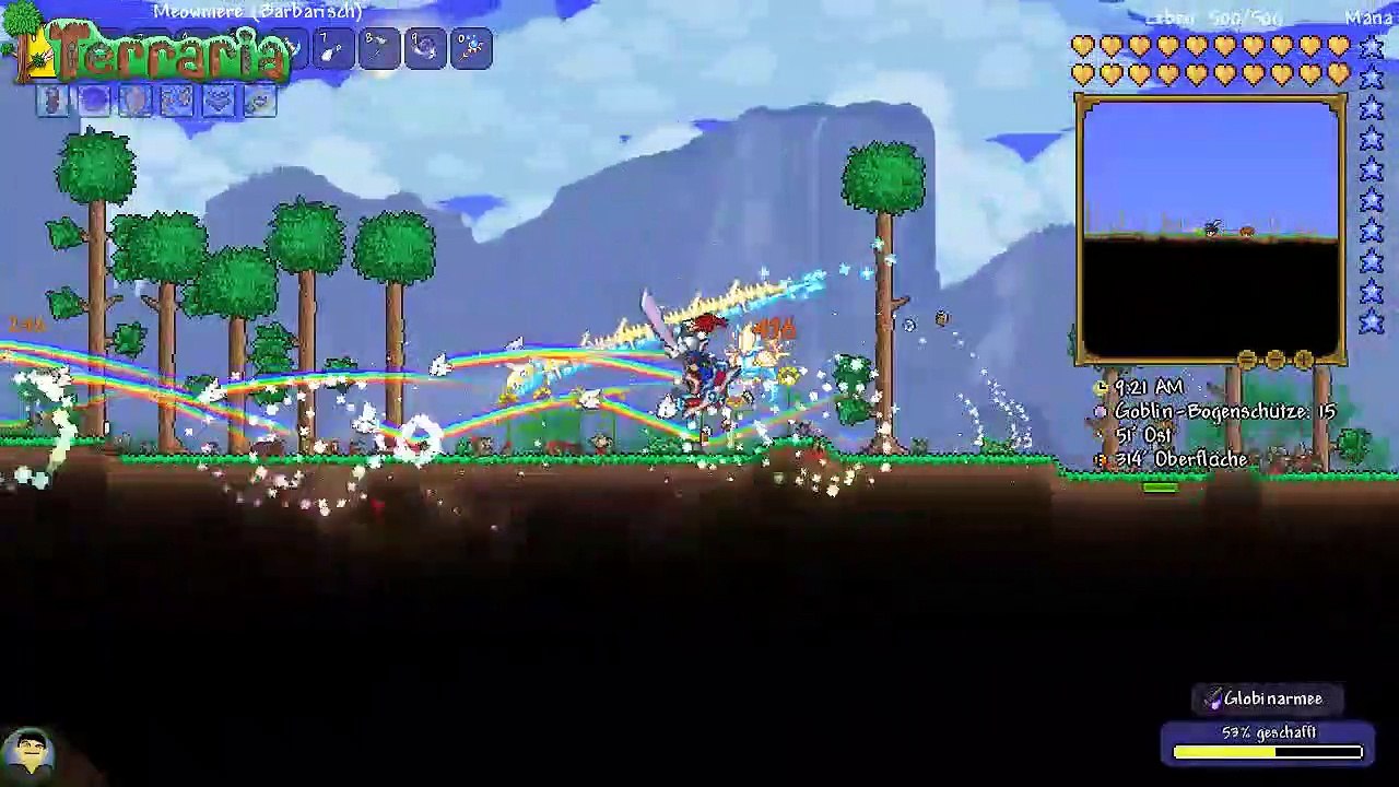 Terraria Avengers 1: Cap beschützt die Galaxie (GotG Vol. 2 Special)