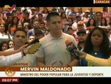 Más de mil delegados participan en asamblea del Congreso de la Juventud en la pqa. Antímano