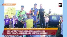 Con un centenar de pilotos, arrancó el campeonato misionero de karting y motos