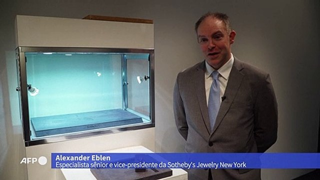 Raro diamante rosa estimado em US$ 35 milhões vai a leilão