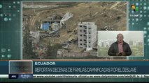 Ecuador: Ascienden a 12 los fallecidos a consecuencia del alud de tierra en Alausí