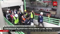 Reabren estación Universidad de Línea 2 del Metro en Monterrey