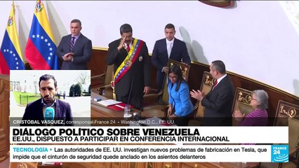 Informe desde Washington: EE. UU. participaría de conferencia internacional sobre Venezuela