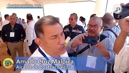 Terminal Química Puerto México, proyección del futuro de Coatzacoalcos: Amado