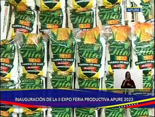 Inauguración de la II Expo Feria Productiva Apure 2023