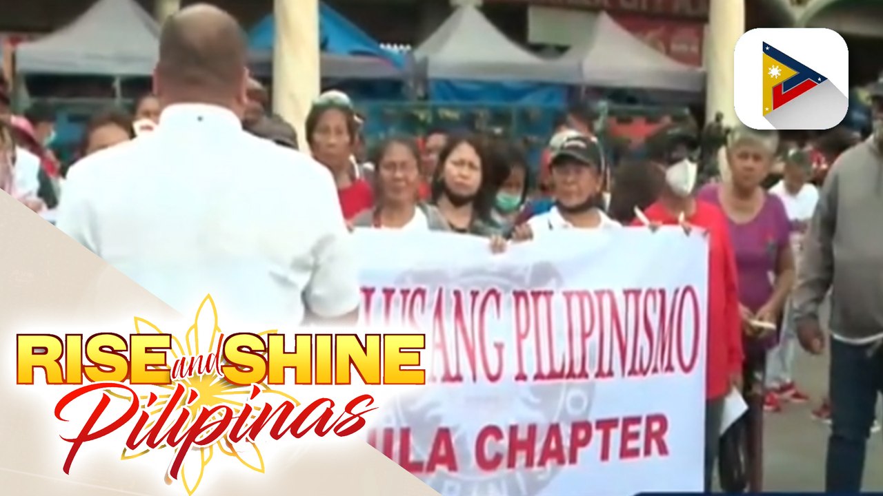 Iba’t ibang grupo, nagtipon sa Plaza Miranda para kondenahin ang NPA; Pagbasura sa isinusulong na HB No. 77 o ang 'Human Rights Defenders Protection Bill,' ipinanawagan