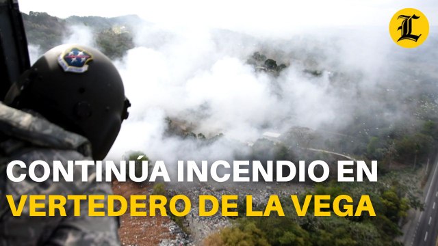 Continúa incendio en vertedero de La Vega por falta de equipos para sofocarlo, dicen bomberos