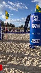 Jack Latham - Under 17 male 2km beach run gold at Australian Titles