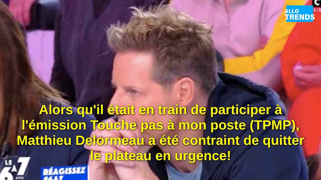 TPMP : Matthieu Delormeau s'en va subitement de l'émission animée par Cyril Hanouna !