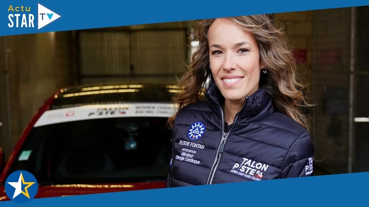 Elodie Fontan, pilote de charme : course effrénée et gros bolides pour la bonne cause !
