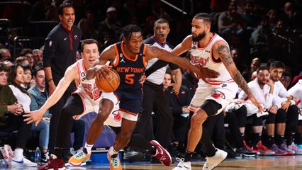 Game Recap: Knicks 101, Heat 92