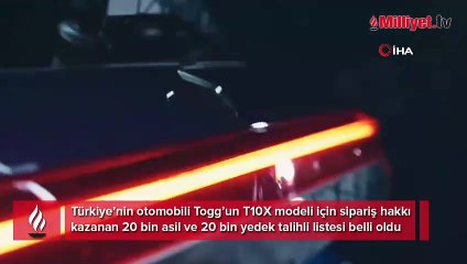 Togg'un ilk sahipleri çekilişle belli oldu