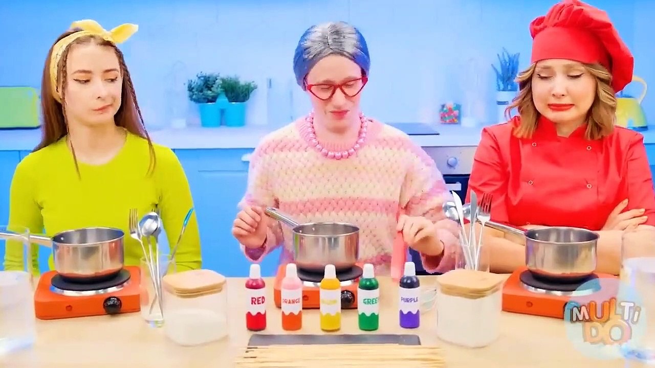 Me Vs Grandma Cooking Challenge - video Dailymotion