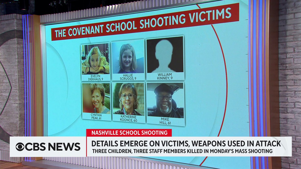 Bodycam video from Nashville school shooting released as police give new details about attack