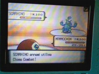 pokemon combat wifi christ223 vs goldor